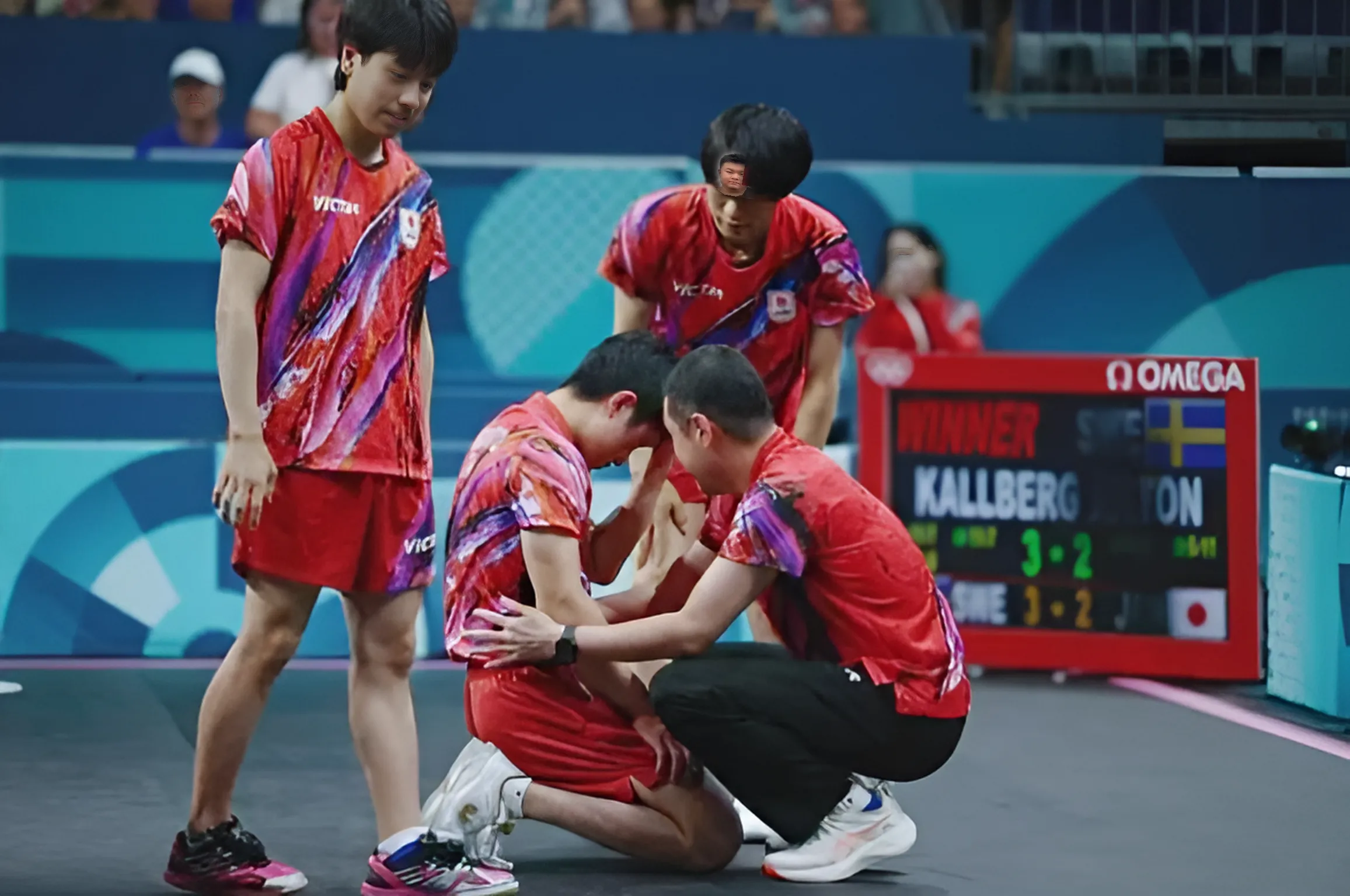 日本队逆转中国队，许昕关键制胜